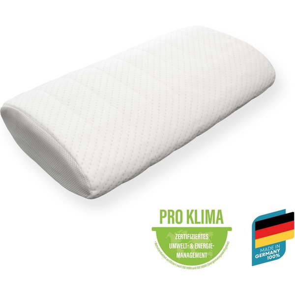 Beco Nackenstützkissen Vario Flex, Füllung: Gelschaum & Komfortschaum, mit zwei Liegeseiten!