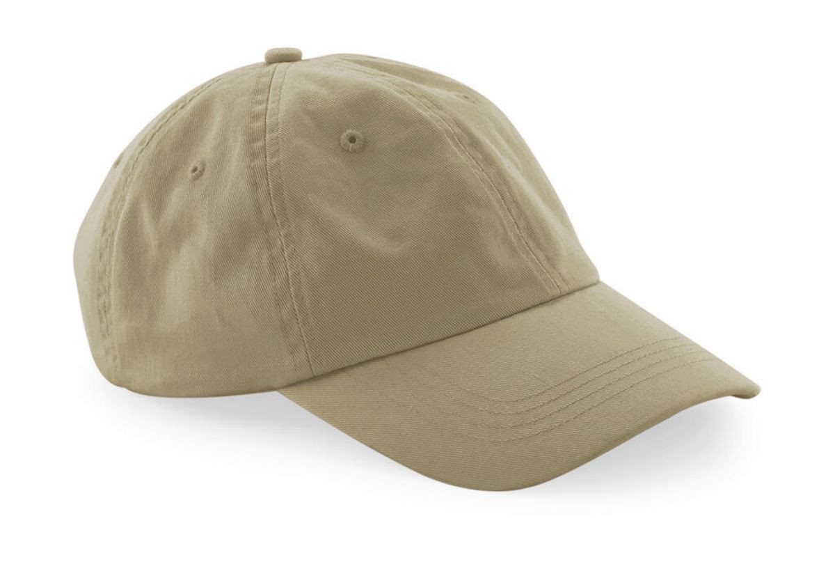 Beechfield® Baseball Cap Organic Cotton 6 Panel Dad Cap – Bild 3 von 4