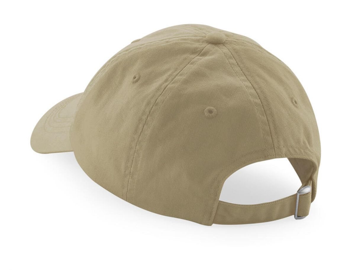 Beechfield® Baseball Cap Organic Cotton 6 Panel Dad Cap – Bild 4 von 4