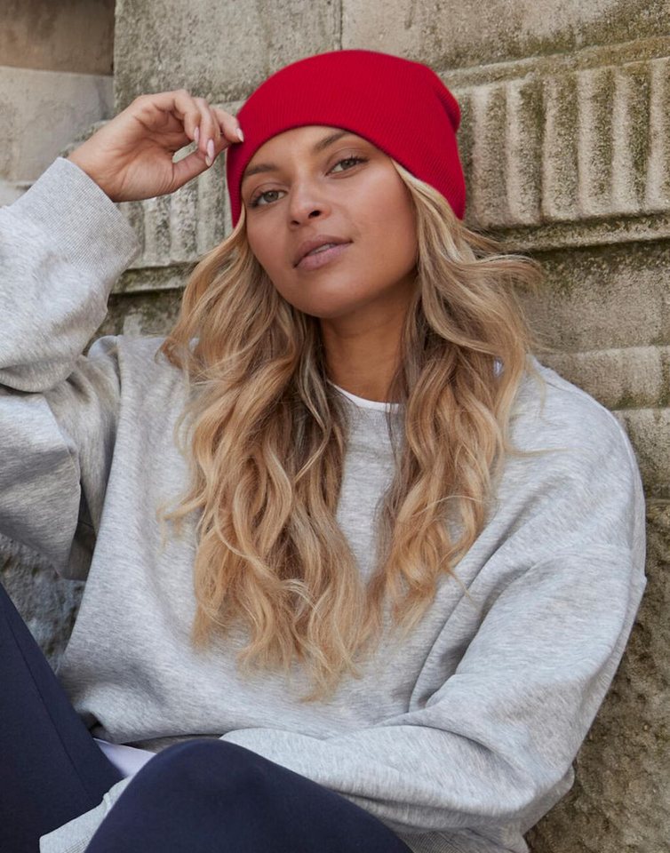 Beechfield® Bommelmütze Original Pull-On Beanie Wintermütze – Bild 3 von 5
