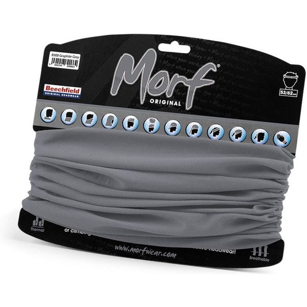 Beechfield® Multifunktionstuch Morf® Original Schlauchschal Bandana Loop, (Spar-Set, 2er Pack), Atmungsaktives Gewebe
