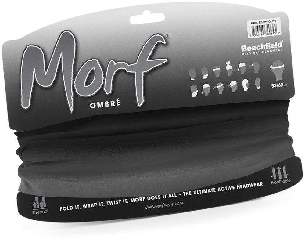 Beechfield® Multifunktionstuch Schlauchschal Morf Neckwarmer für Sport und Freizeit, (Spar Set, 2er Pack), Atmungsaktives Gewebe – Bild 2 von 2