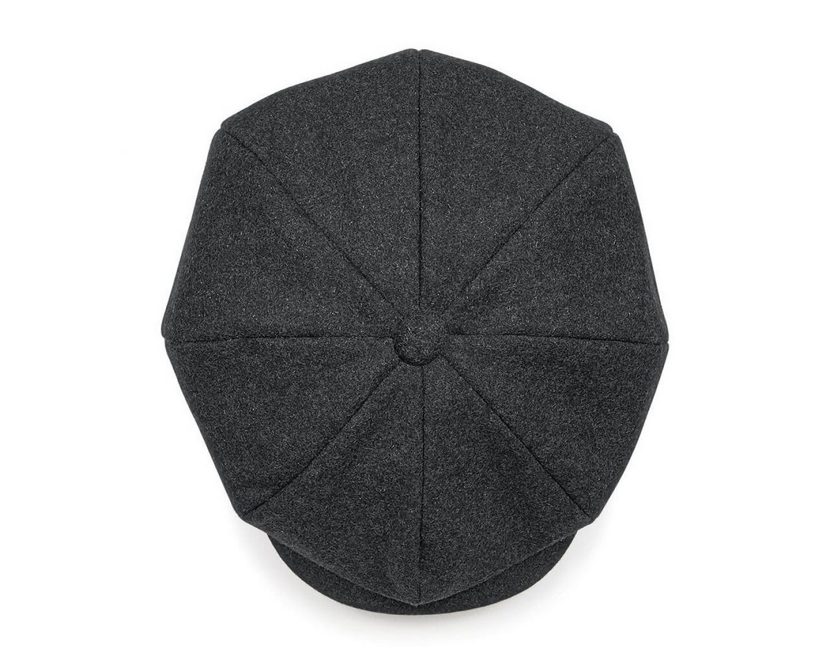 Beechfield® Outdoorhut Melton Wool Baker Boy Cap – Bild 3 von 3