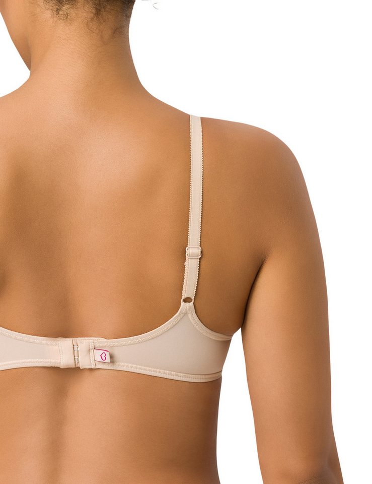 Beedees Bügel-BH Stepy Soft WHP (1, 1-tlg., 1) Bügel-BH, nahtlose und vorgeformte Cups – Bild 4 von 5