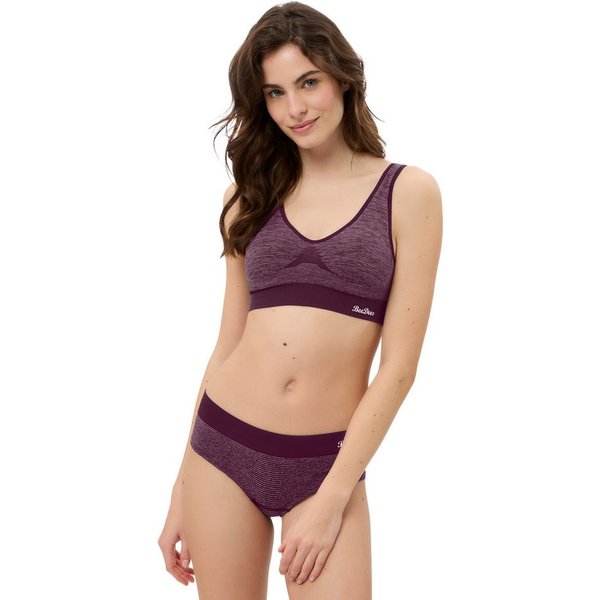 Beedees Bustier Comfee Crop Top (1, 1-tlg., 1) mit herausnehmbaren Cups
