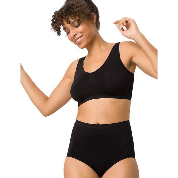 Beedees Bustier Comfee Pure (1, 1-tlg., 1) Bügelloser One-Size-BH