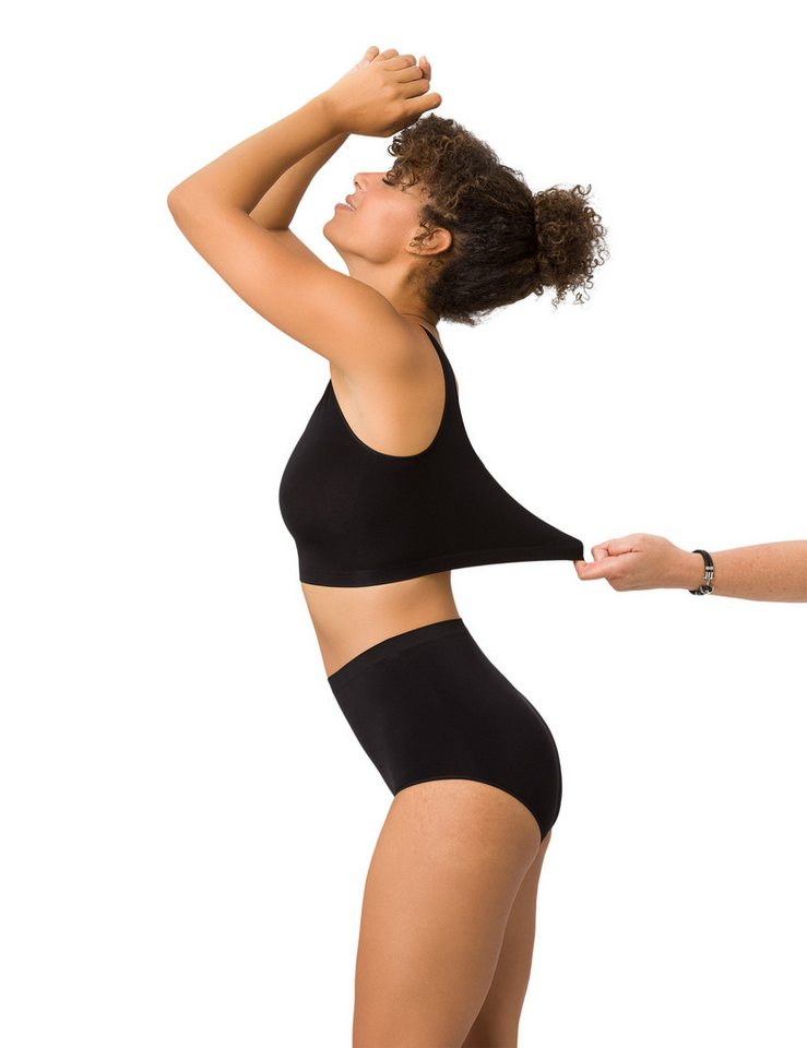 Beedees Bustier Comfee Pure (1, 1-tlg., 1) Bügelloser One-Size-BH – Bild 4 von 5