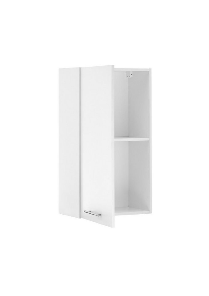 BEGA BBK Hängeschrank in weiß, Holzwerkstoff - 50x90x31cm (BxHxT) – Bild 3 von 3
