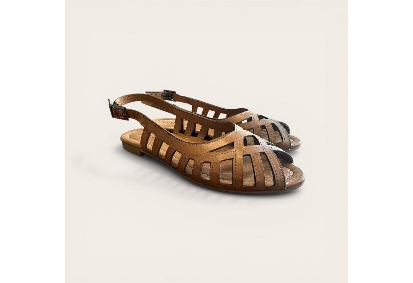 Begoria Begoria Marcella - Exclusive Slingback-Ledersandale Sandalette – Bild 2 von 3
