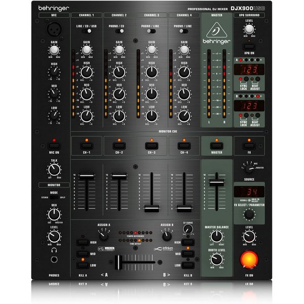 Behringer Mischpult, (DJX900USB, DJ-Mixer, DJ-Clubmixer), DJX900USB - DJ Mixer