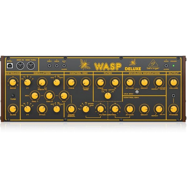 Behringer Synthesizer (Wasp Deluxe, Synthesizer, Analog Synthesizer), Wasp Deluxe - Synthesizer