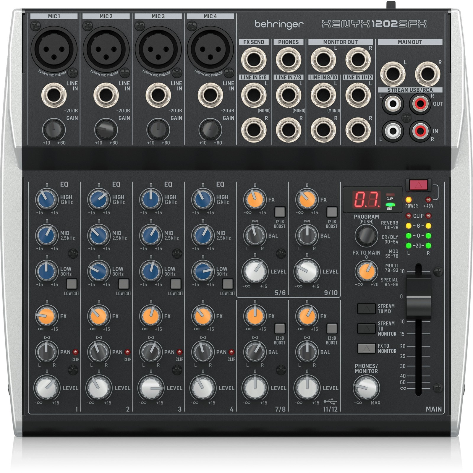 Behringer XENYX 1202SFX - Analogmixer