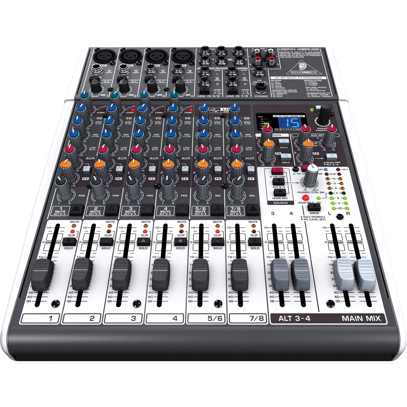 Behringer XENYX X1204USB - Analogmixer