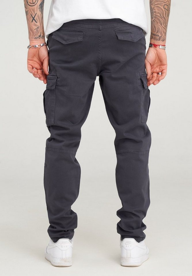 behype Cargohose BHMATOLA als Freizeithose mit Seitentaschen Herren Chino Jeans Hose Stoffhose – Bild 5 von 5