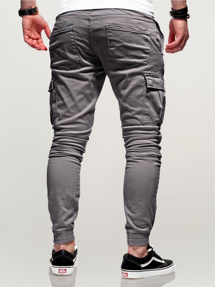 behype Cargohose LANE mit elastischem Bund – Bild 4 von 5