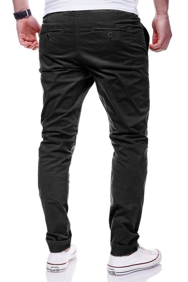 behype Chinohose MPBISTER Basic Stretch Hose Regular Slim-Fit – Bild 2 von 2