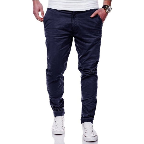 behype Chinohose MPBISTER Basic Stretch Hose Regular Slim-Fit