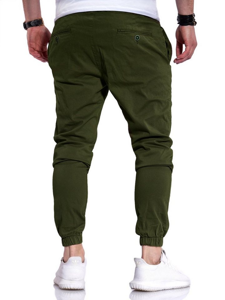 behype Chinohose MPC-60 Jogger-Hose mit elastischem Bund – Bild 2 von 2