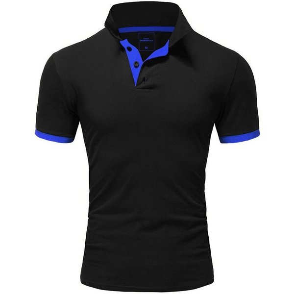 behype Poloshirt BASE mit kontrastfarbigen Details