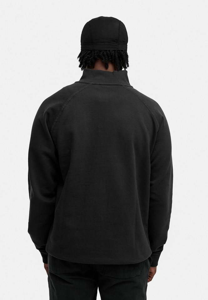 BEHYPE STUDIOS Sweatshirt IM OVERSIZE FIT, HALF-ZIP Herren lockerer Sweater mit Stehkragen – Bild 5 von 5