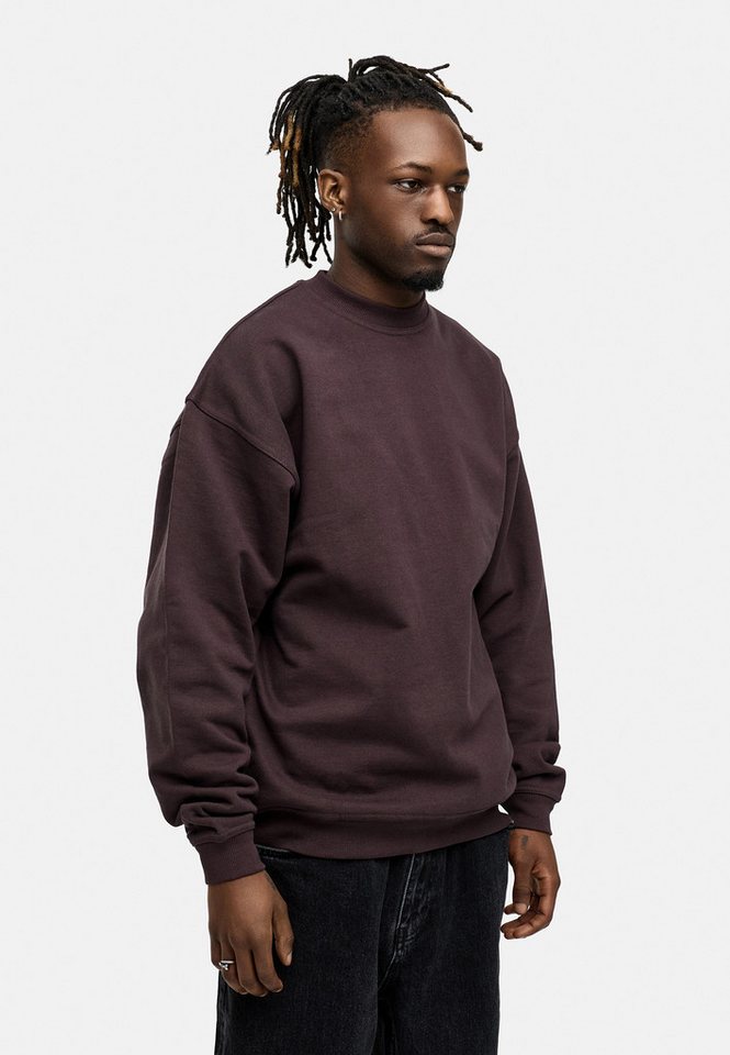 BEHYPE STUDIOS Sweatshirt IM OVERSIZE FIT, CREW-NECK PULLOVER Herren lockerer Rundhals Sweater – Bild 4 von 5