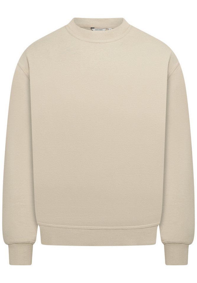 BEHYPE STUDIOS Sweatshirt IM OVERSIZE FIT, CREW-NECK PULLOVER Herren lockerer Rundhals Sweater – Bild 2 von 5