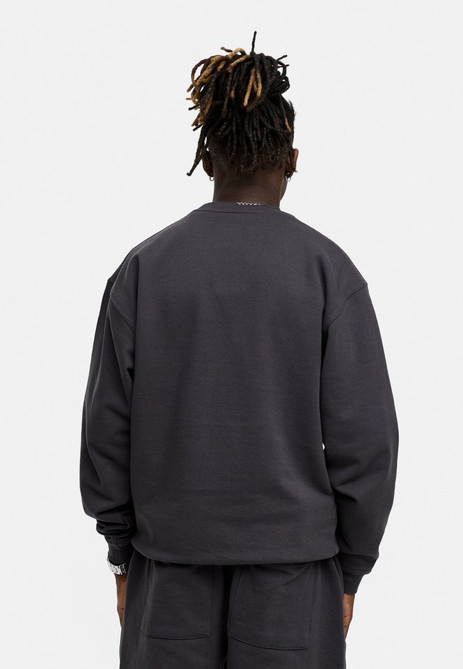 BEHYPE STUDIOS Sweatshirt IM OVERSIZE FIT, CREW-NECK PULLOVER Herren lockerer Rundhals Sweater – Bild 5 von 5