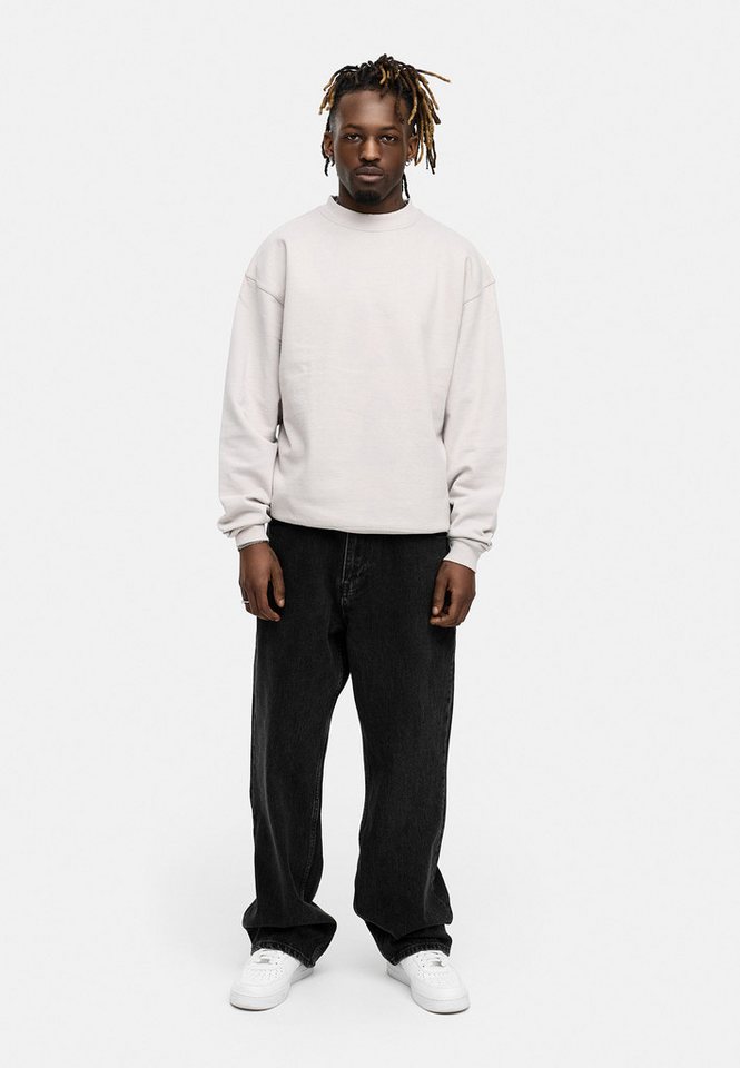 BEHYPE STUDIOS Sweatshirt IM OVERSIZE FIT, CREW-NECK PULLOVER Herren lockerer Rundhals Sweater – Bild 3 von 5