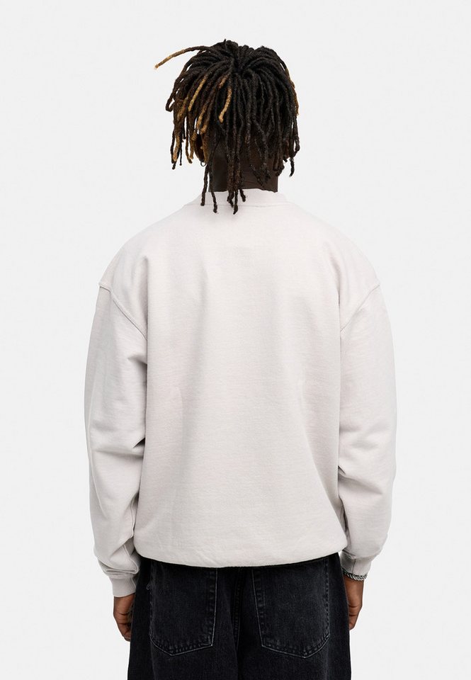 BEHYPE STUDIOS Sweatshirt IM OVERSIZE FIT, CREW-NECK PULLOVER Herren lockerer Rundhals Sweater – Bild 5 von 5