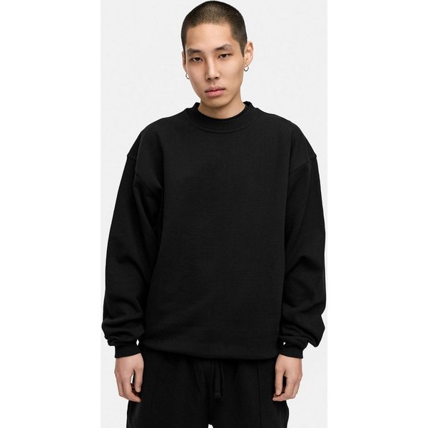 BEHYPE STUDIOS Sweatshirt IM OVERSIZE FIT, CREW-NECK PULLOVER Herren lockerer Rundhals Sweater