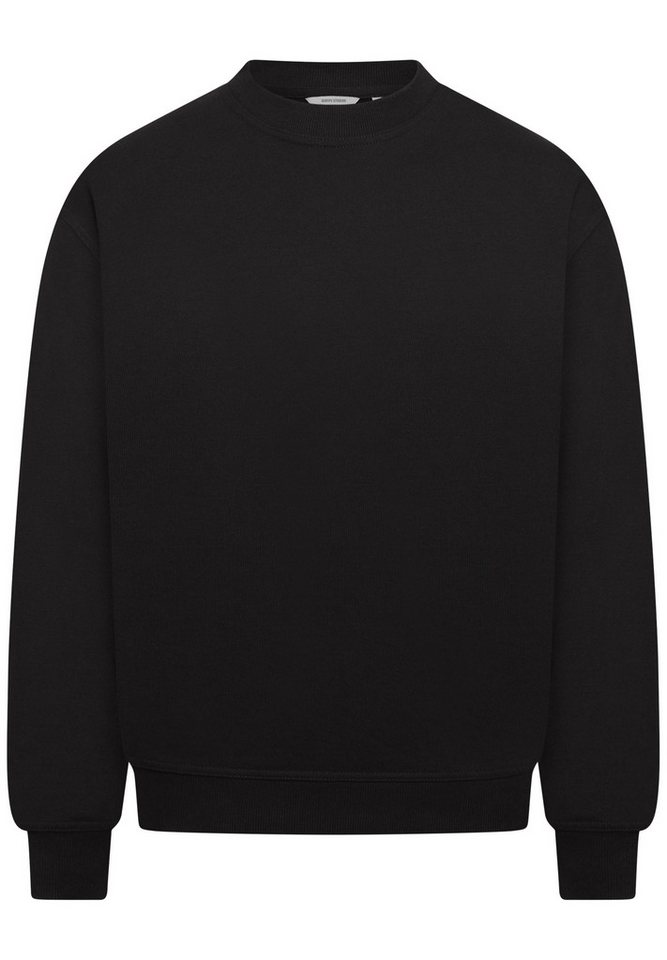 BEHYPE STUDIOS Sweatshirt IM OVERSIZE FIT, CREW-NECK PULLOVER Herren lockerer Rundhals Sweater – Bild 2 von 5
