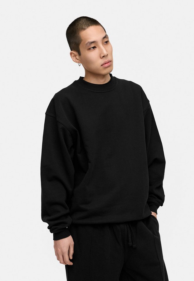 BEHYPE STUDIOS Sweatshirt IM OVERSIZE FIT, CREW-NECK PULLOVER Herren lockerer Rundhals Sweater – Bild 4 von 5