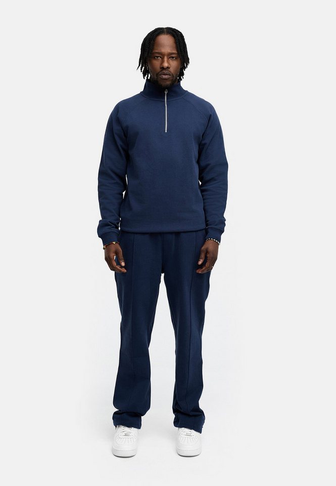BEHYPE STUDIOS Sweatshirt IM OVERSIZE FIT, HALF-ZIP Herren lockerer Sweater mit Stehkragen – Bild 3 von 5