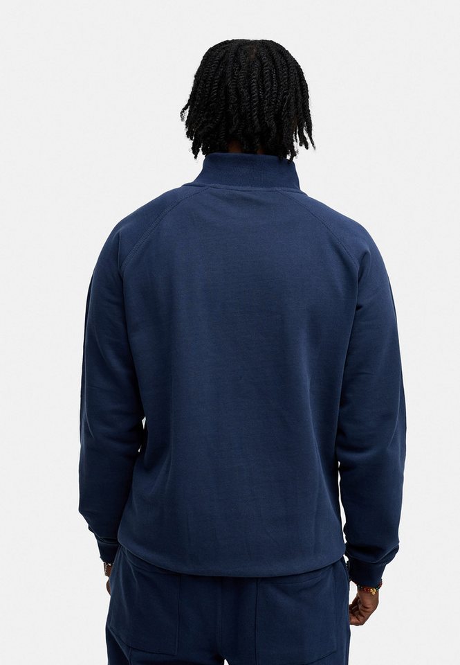 BEHYPE STUDIOS Sweatshirt IM OVERSIZE FIT, HALF-ZIP Herren lockerer Sweater mit Stehkragen – Bild 5 von 5