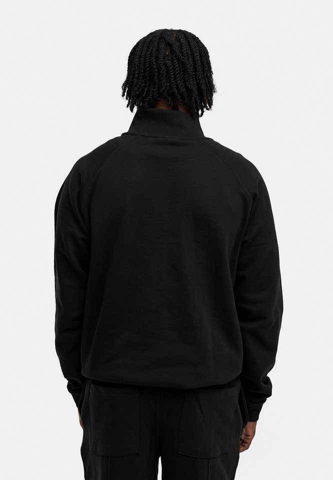 BEHYPE STUDIOS Sweatshirt IM OVERSIZE FIT, HALF-ZIP Herren lockerer Sweater mit Stehkragen – Bild 5 von 5