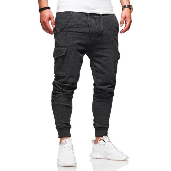 behype Sweathose Combat mit modernen Cargo-Taschen