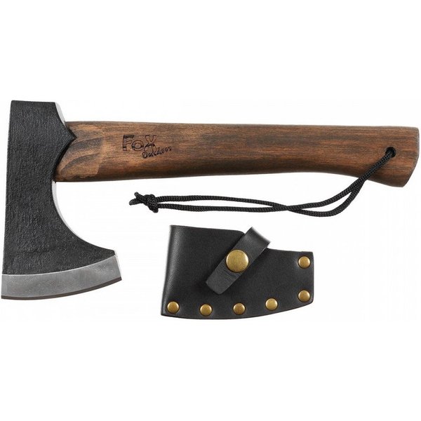 FoxOutdoor Beil FoxOutdoor Axt "Viking" Holzstiel - Axt., (geschwärzter Axtkopf aus Stahl), geschwärzter Axtkopf aus Stahl