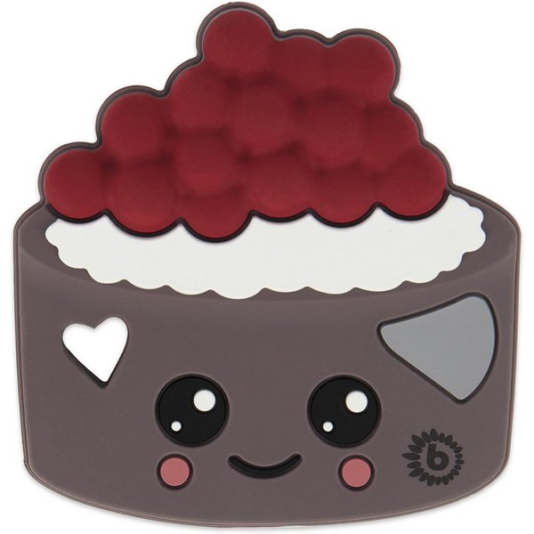 BIECO Beißring Bieco Silikon Torte Beißring Baby, 8 cm Ab 0