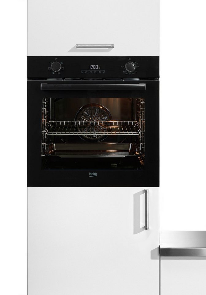 BEKO Backofen b3000 BBIE17300B, mit Teleskopauszug nachrüstbar, Hydrolyse, SteamShine® – Die Dampfreinigung des Backofens – Bild 2 von 5