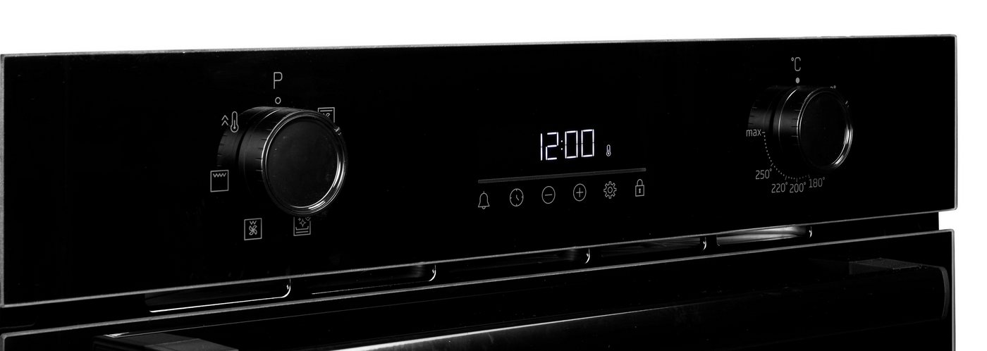 BEKO Backofen b3000 BBIE17300B, mit Teleskopauszug nachrüstbar, Hydrolyse, SteamShine® – Die Dampfreinigung des Backofens – Bild 4 von 5
