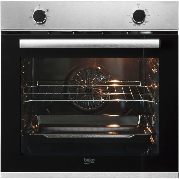 BEKO Backofen BBIE12000X BBIE12000X, Hydrolyse, Gleichmäßige Heißluft für perfekte Ergebnisse dank Aeroperfect