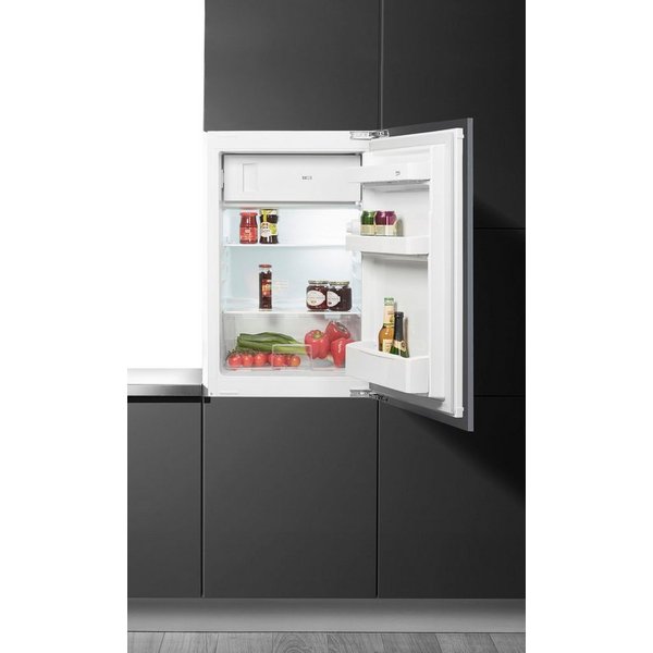 BEKO Einbaukühlschrank B1754FN, 86,6 cm hoch, 54,5 cm breit, 97 l Kühlen, nur 35 dB – ideal als kompaktes Zweitgerät