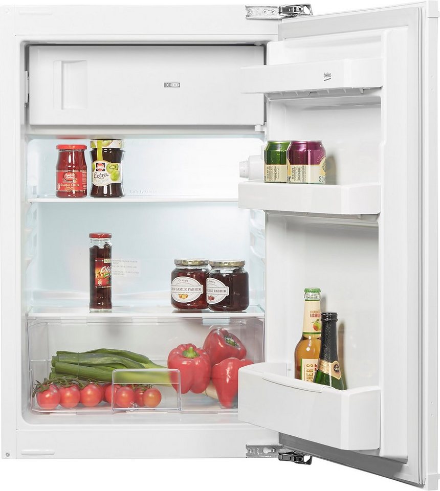 BEKO Einbaukühlschrank B1754FN, 86,6 cm hoch, 54,5 cm breit, 97 l Kühlen, nur 35 dB – ideal als kompaktes Zweitgerät – Bild 2 von 5