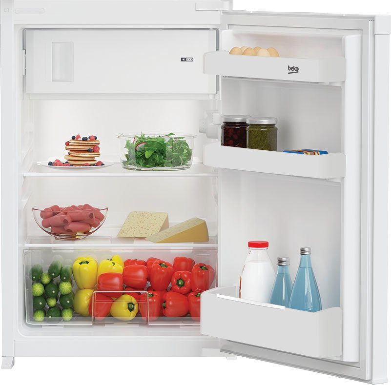 BEKO Einbaukühlschrank B1754FN, 86,6 cm hoch, 54,5 cm breit, 97 l Kühlen, nur 35 dB – ideal als kompaktes Zweitgerät – Bild 5 von 5