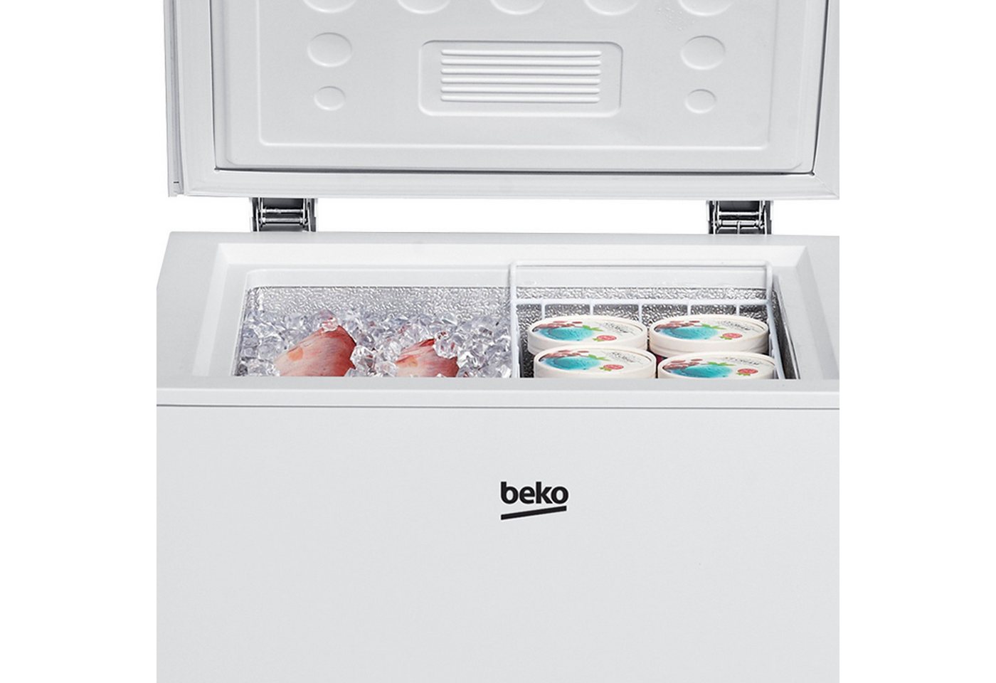 BEKO Gefriertruhe CF100EWN, 54,5 cm breit, 98 l – Bild 3 von 5