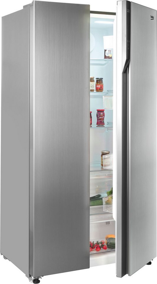 BEKO Side-by-Side GNO5324XPN, 177 cm hoch, 91 cm breit, AeroFlow – für deutlich länger frische Lebensmittel – Bild 3 von 5