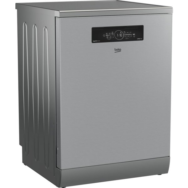 BEKO Standgeschirrspüler BDFN36462XP, 8,5 l, 14 Maßgedecke, Sehr geräuscharm mit einer Lautstärke von bis zu 38 dB
