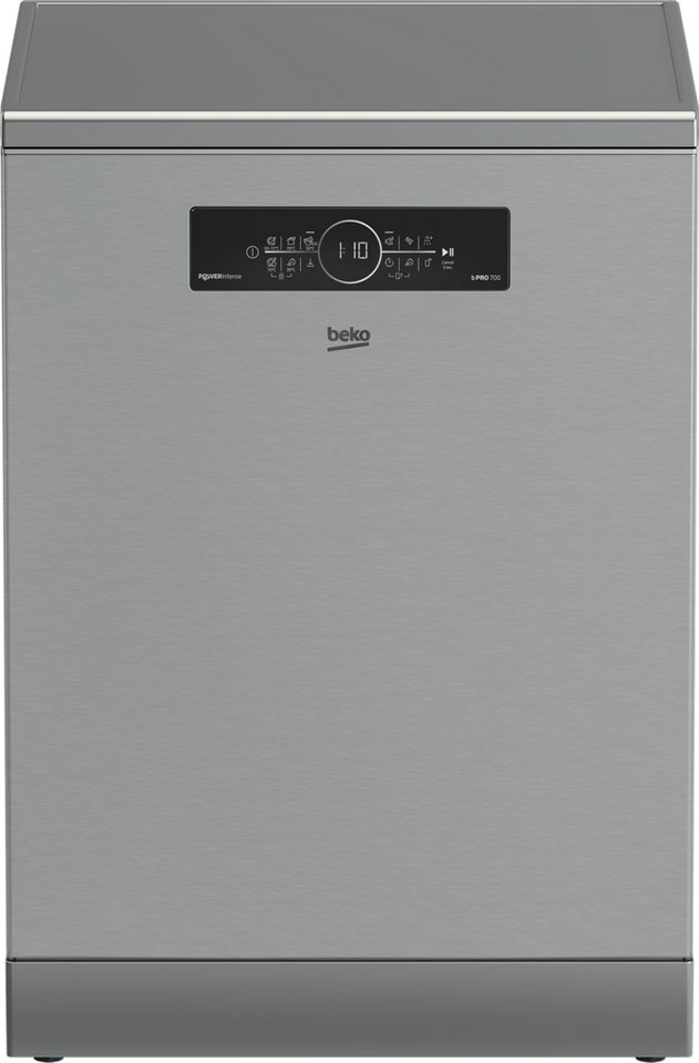 BEKO Standgeschirrspüler BDFN36462XP, 8,5 l, 14 Maßgedecke, Sehr geräuscharm mit einer Lautstärke von bis zu 38 dB – Bild 3 von 5