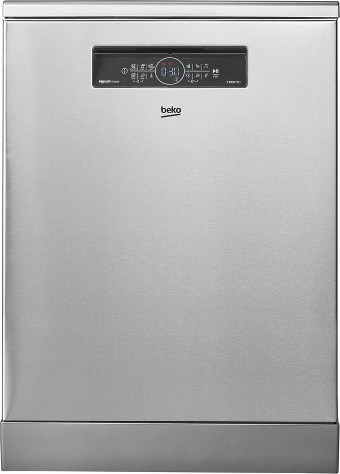 BEKO Standgeschirrspüler BDFN36462XP, 8,5 l, 14 Maßgedecke, Sehr geräuscharm mit einer Lautstärke von bis zu 38 dB – Bild 4 von 5