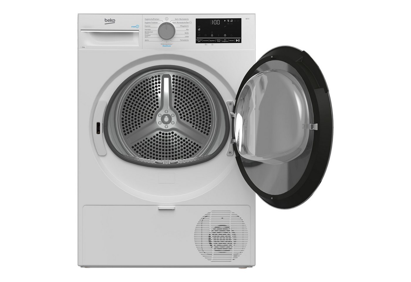 BEKO Wärmepumpentrockner B3T22491, Pro Smart Inverter Motor, Dampffunktion, Aquawave Schontrommel – Bild 3 von 5